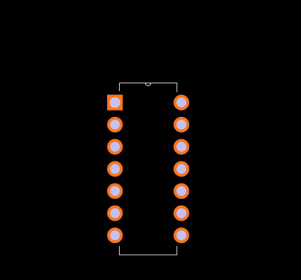 TL074CN Footprint