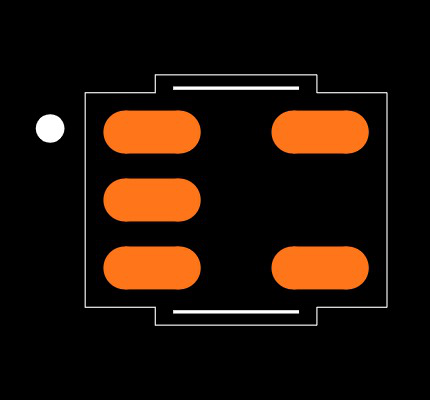 TLVH431BIL5T Footprint