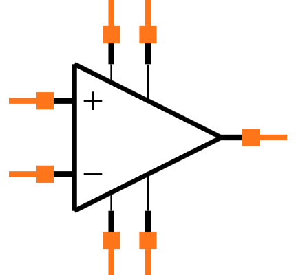 UA741IDT Symbol