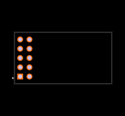VL53L1X-SATEL Footprint