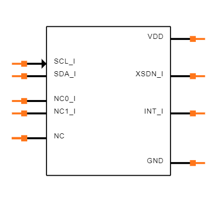 VL53L1X-SATEL Symbol
