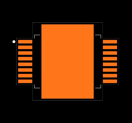 VND5E006ASPTR-E Footprint