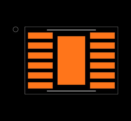 VND5T100AJTR-E Footprint