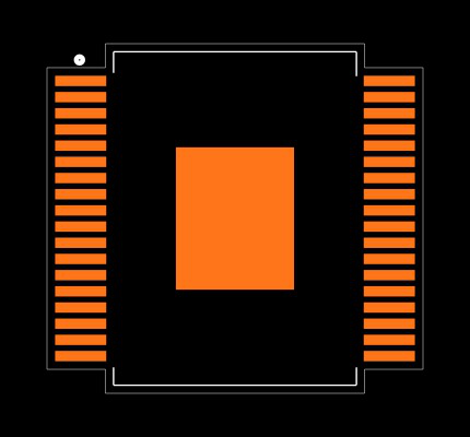 VNI8200XPTR Footprint