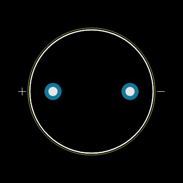 CUSA-R80-130-3000-TH Footprint