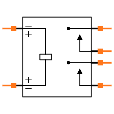 PRL1-5V-SC-2A Symbol