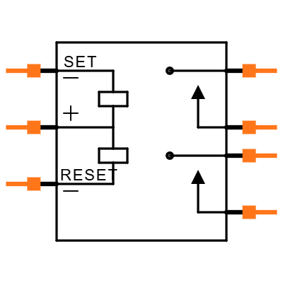 PRL1-9V-DC-2A Symbol