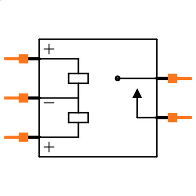 PRL2-12V-DC-1A Symbol