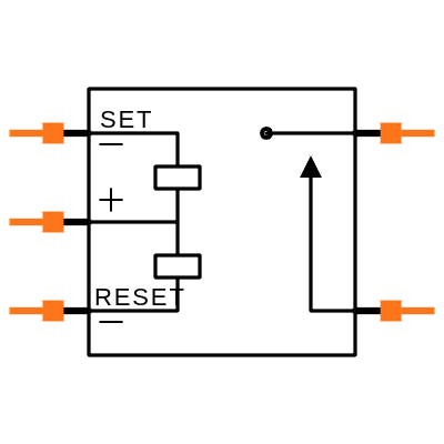 PRL3-5V-DC-1A Symbol