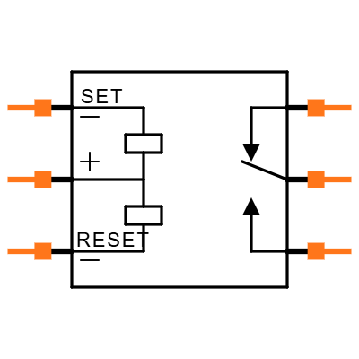PRL3-5V-DC-1C Symbol