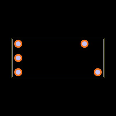 PRL4-9V-DC-1A Footprint