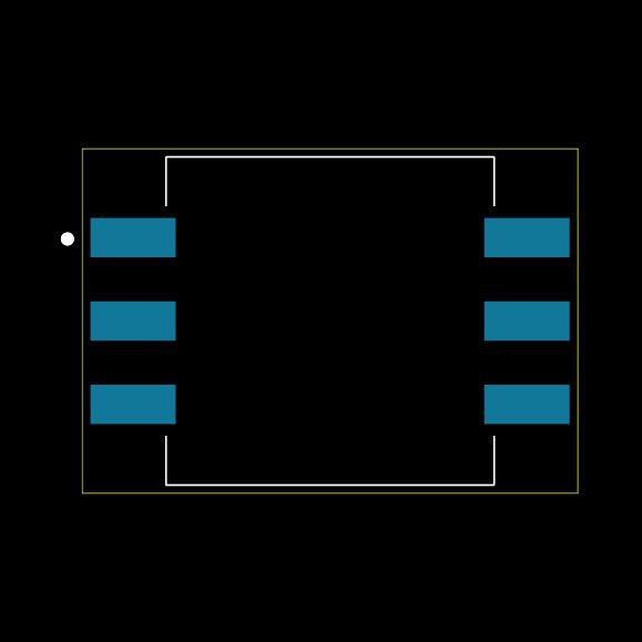 RDS1-10S-1065-SMT-TR-67 Footprint