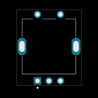 RIC11-22S10D5S-TH Footprint