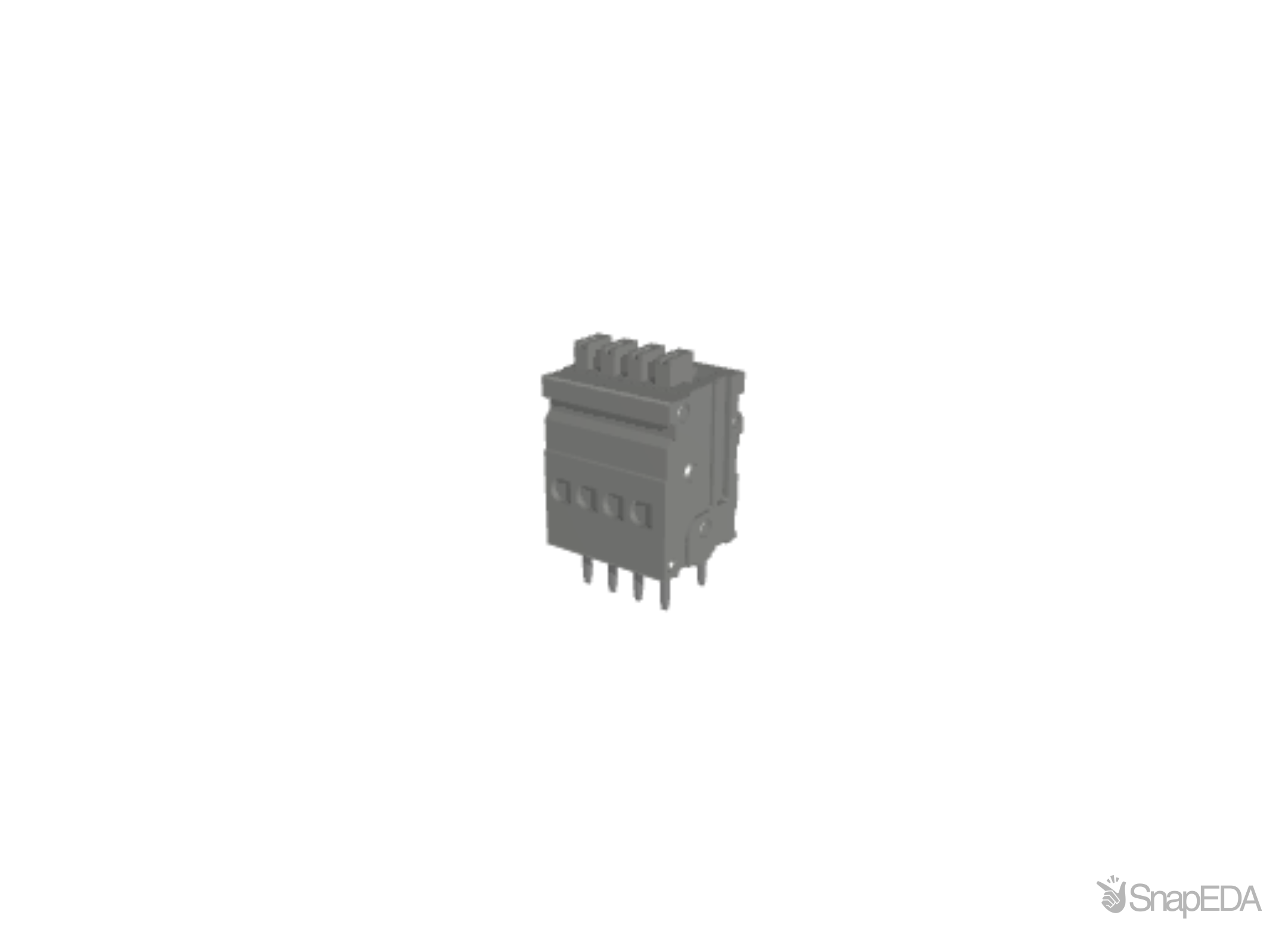 TBL009V-254-04GY-2GY 3D Model