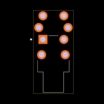 TS28-63-63-G-260-RA-D Footprint