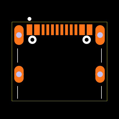 UJ20-C-H-G-SMT-1-P16-TR Footprint