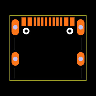 UJ20-C-H-G-SMT-2A-P16-TR Footprint