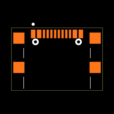 UJ20-C-H-G-SMT-5-P16-TR Footprint