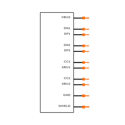 UJ20-C-H-G-SMT-5-P16-TR Symbol