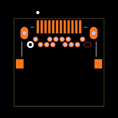 UJ32-C-H-G-H2-SMT-TR Footprint