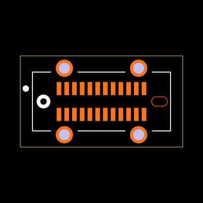UJ32-C-V-G-TH-9-P24-TR Footprint