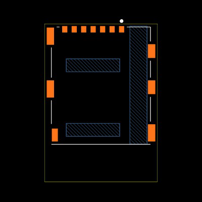 NSIM-13-A Footprint