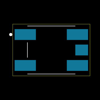 TS34-62-25-BK-G-160-SMT-TR Footprint