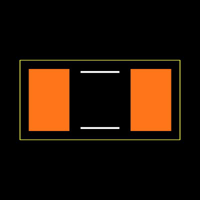 CL31B102KGFNNNE Footprint