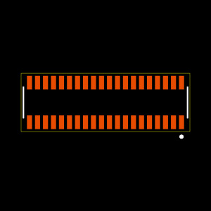  CLE-120-01-G-DV Footprint