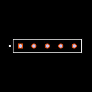 BBL-105-G-F Footprint