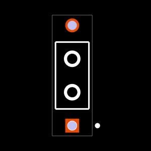 BCS-101-L-D-PE-BE Footprint