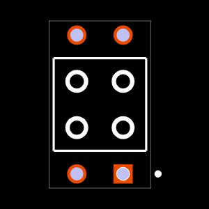 BCS-102-F-D-PE-BE Footprint