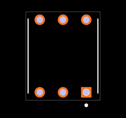 BCS-103-F-D-HE Footprint