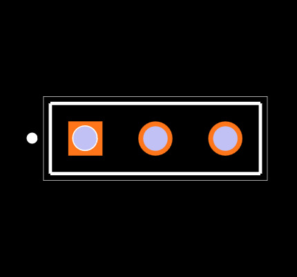 BCS-103-F-S-TE-002 Footprint