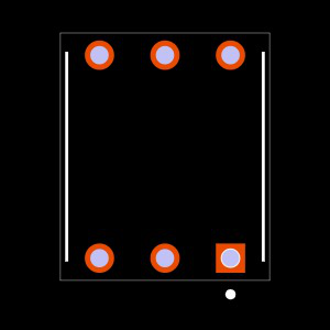 BCS-103-L-D-HE Footprint