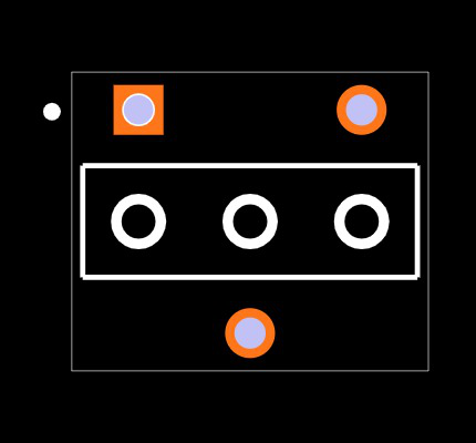 BCS-103-L-S-PE-BE Footprint