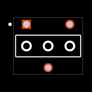 BCS-103-L-S-PE Footprint