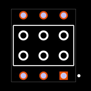 BCS-103-LM-D-PE Footprint
