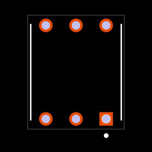 BCS-103-T-D-HE Footprint