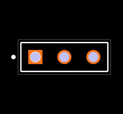BCS-103-T-S-TE Footprint