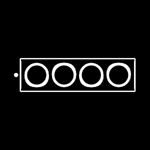 BCS-104-F-S-DE Footprint