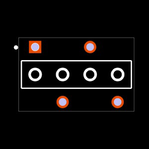 BCS-104-F-S-PE-BE Footprint