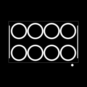 BCS-104-LM-D-DE Footprint