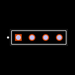 BCS-104-LM-S-TE Footprint