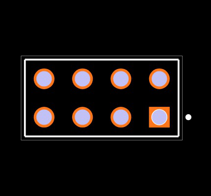 BCS-104-T-D-TE Footprint