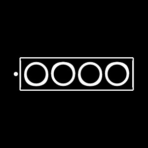 BCS-104-T-S-DE Footprint