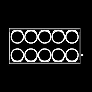 BCS-105-LM-D-DE Footprint