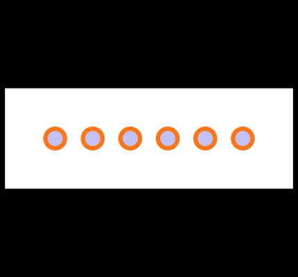 BCS-106-F-S-TE Footprint