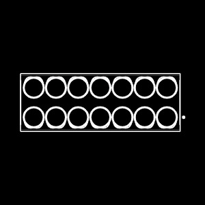 BCS-107-F-D-DE Footprint