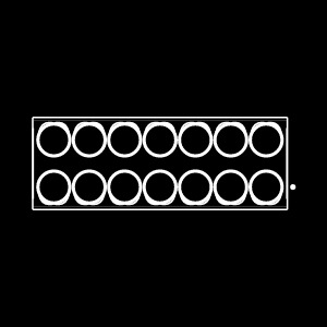 BCS-107-L-D-DE Footprint